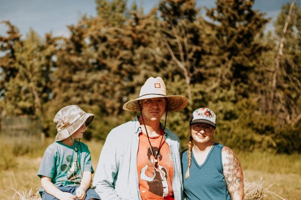 Happiness By The Acre Farm Family Shot