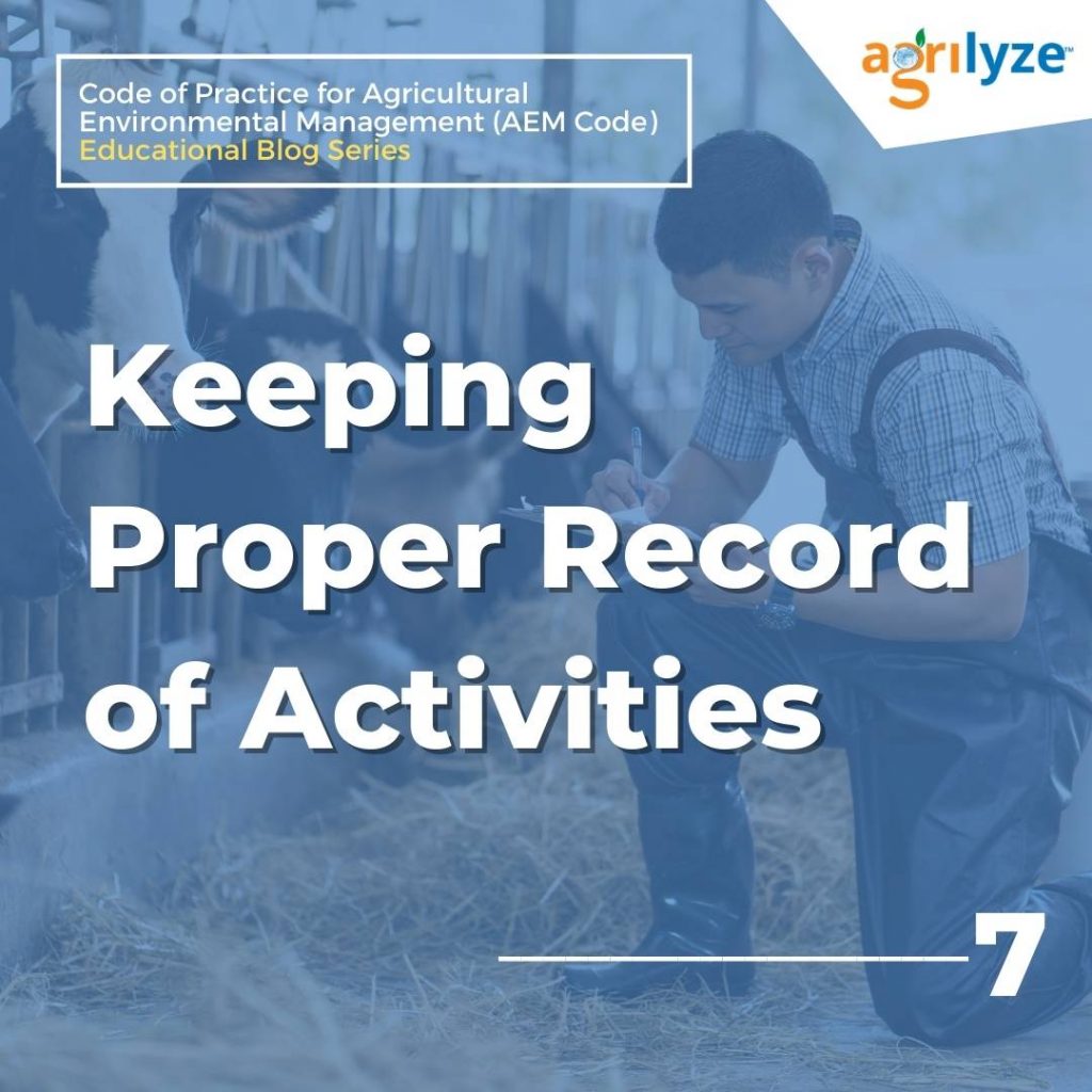Keeping Proper Record of Activities record keeping farmer taking records