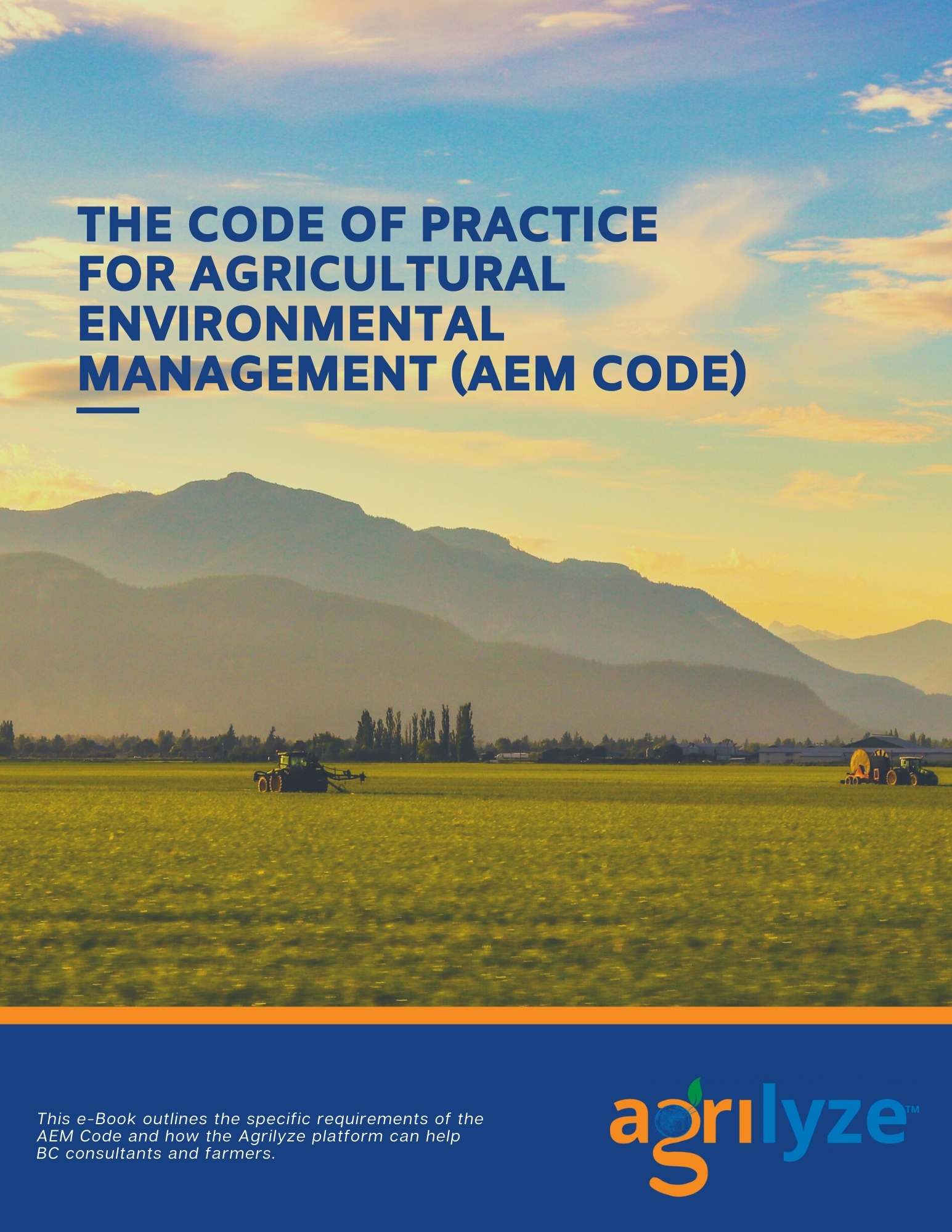 The Code of Practice for Agricultural Environmental Management e-book cover