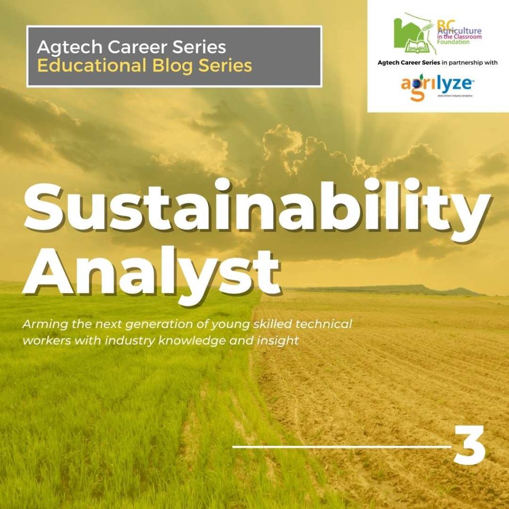 Sustainability Analyst Blog graphic
